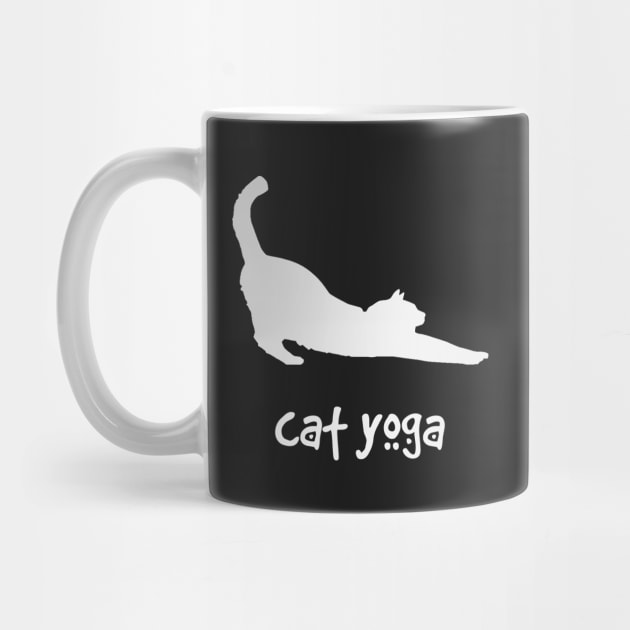 Cat Yoga by morganlilith